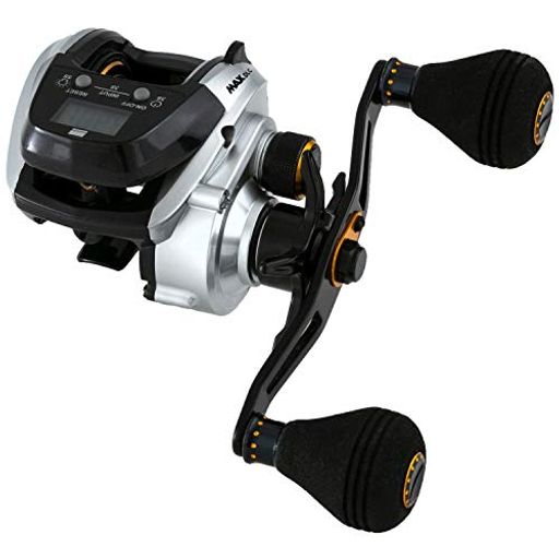 AbuGarcia (アブガルシア) MAX DLC-L 大画面 デジタルラインカウンター 左巻き パワーハンドルモデル