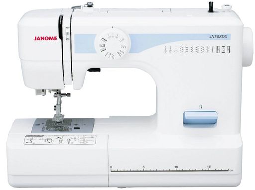 Janome - ジャノメJANOME電動ミシン「両手が使えるフットコントローラータイプ」JN508DX