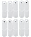 JUTOSU単4形電池を単3形電池に変換電池変換アダプター透明バッテリーアダプターAAA電池をAA電池に変換バレルバッテリーコンバーターホルダー単4が単3に変換...