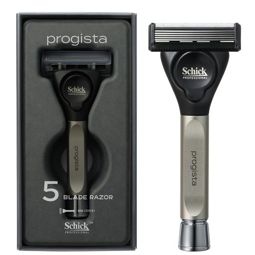 Schick(シック)プロジスタ5枚刃ホルダー(刃付き)男性用髭剃りカミソリひげそり