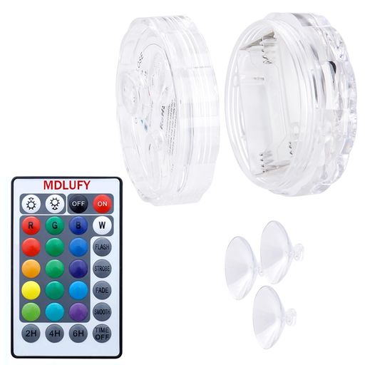 MDLUFY LED 󥯥饤 ⥳RGB16ɿLEDե饤 ѥ饹LEDʷϵ饤 ס饤 ...