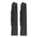 PATIKIL38x10”キャンプチェア交換用バッグ2個セットナイロン製折りたたみキャンプチェアキャリーバッグアウトドアキャンプ用三脚ケースバッグ黒