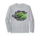 ミドリニシキヘビ爬虫類飼育係のヘビ長袖Tシャツ