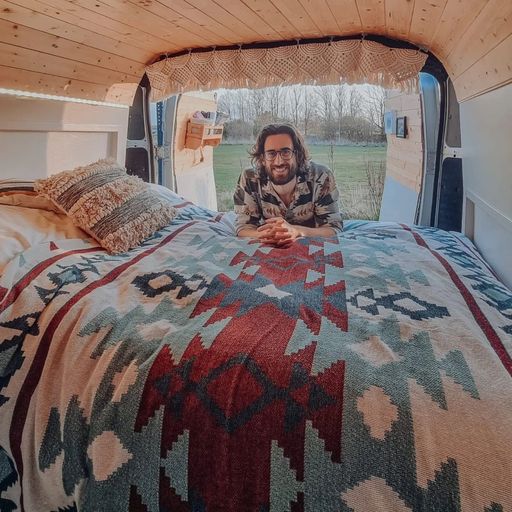 PeelForestアーベッドカバーテントパッドキャンプ用品インナーマットネイティブ柄お座敷スタイル大判160X220cm............