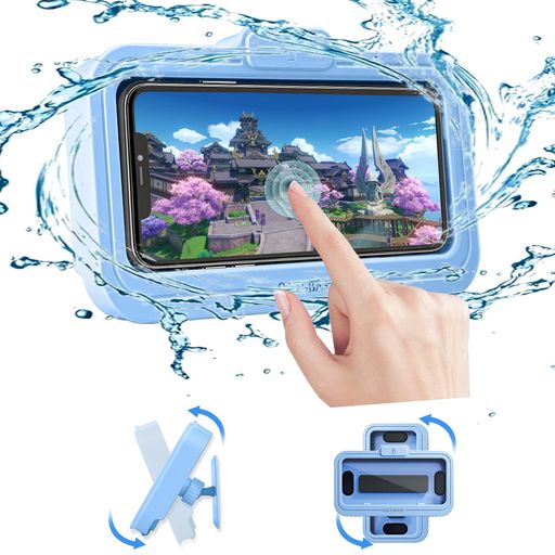 スマホ 防水ケース お風呂 360°回転 スマホホルダー 浴室用スマホケース 角度調整可能 壁掛けスマホスタンド お風呂スマホカバー IPHONE ANDROID 最大6.8インチ スマホ防水ケース スマホスタンド 転落防止 携帯 スマホ 防水携帯ケース