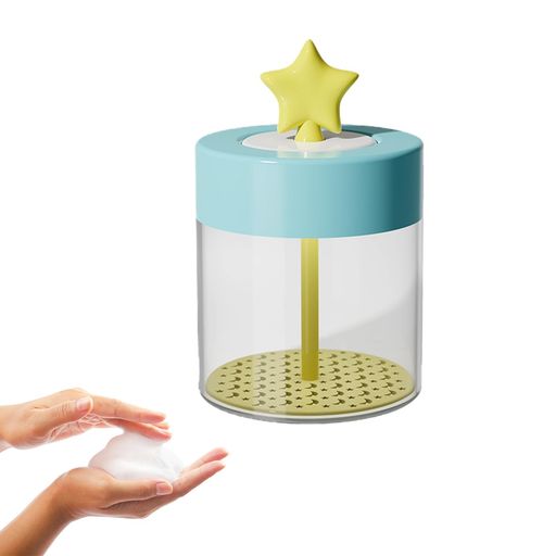 TVETE洗顔泡立て器洗顔あわだて器石鹸手動プッシュタイプ多孔質通気性圧力ケーキ素早く泡立つふんわりバブル握りやすく大容量濃密泡顔風呂シャンプーシャワー用多用途スキンケア泡立…