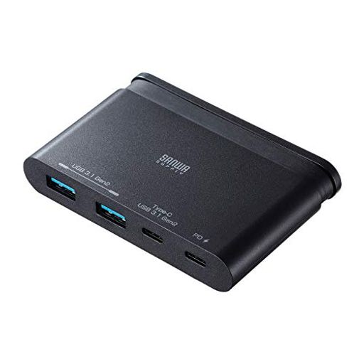 サンワサプライ(Sanwa Supply) USB3.1 Gen2対応 Type-Cハブ USB-3TCH17BK