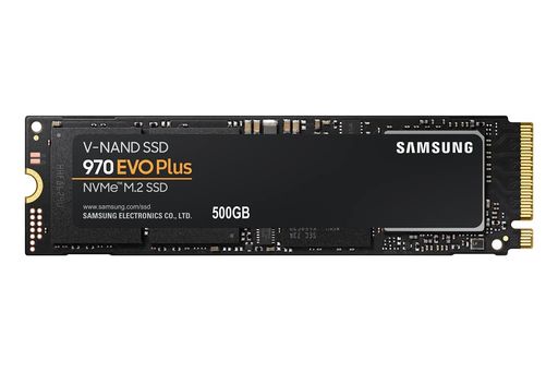 Samsung 970 EVO Plus Series - 500GB PCIe NVMe - M.2 Internal SSD (MZ-V7S500B/AM)
