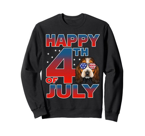バセットハウンドドッグアメリカンフラッグサングラス愛国的なハッピー7月4日。バセットハウンドドッグを愛する男性のための完璧なデザイン。 Basset Hound Dogにとっては7月4日です。 バセットハウンド犬7月4日、7月4日愛国心があります。家族や友人やバセットハウンド犬愛好家のためのniceティー。