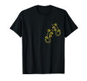ヤモリ、爬虫類、トカゲ - ヤモリ二匹のトカゲ Tシャツ