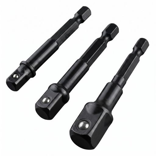 【耐久性抜群の必需工具】クロムバナジウム鋼で熱処理された3本セットのインパクトグレードソケットアダプター。工具箱に最適な便利な収納ホルダー付き。 【耐久性のあるコーティング】ブラックリン酸塩コーティングによって、腐食やさびから製品を守り、長期間にわたって過酷な作業環境でも優れた耐久性を提供します。 【クイックチェンジシステムと標準ドリルチャック対応】六角軸により、プロからDIYユーザーまで幅広く利用可能な多用途ツールです。 【効率的な作業サポート】スプリング式の保持ボールと面取り加工により、固定力が強化され、自動車修理の効率が向上します。 【軽量で簡単持ち運び】コンパクトなデザインにより、家庭や現場などどこにでも容易に運搬できます。