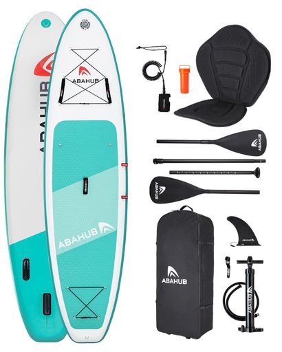 Abahub sup ボード インフレータブル パドルボード 長320cm 幅78cm 厚15cm 耐荷重...
