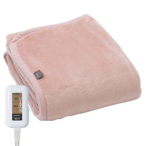広電(KODEN) 電気毛布 敷き 130x80cm ピンク 消臭機能 デオテックスプレミア 弱酸性 保湿 スライド温度調節 室温センサー 8hOFF ダニ退治 CWA403G-PT