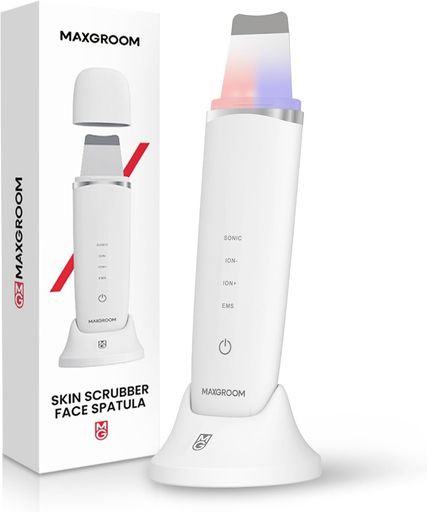 MAXGROOMウォーターピーリング美顔器EMSリフトケア超音波ピーリングIPX7完全防水小顔毛穴ケア毛穴洗浄小型赤青光エステ自動電源オフType-C充電スタンドコンパクト誕生日女性男女兼用ギフト… MAXGROOMウォーターピーリング美顔器EMSリフトケア超音波ピーリングIPX7完全防水小顔毛穴ケア毛穴洗浄小型赤青光エステ自動電源オフType-C充電スタンドコンパクト誕生日女性男女兼用ギフト…