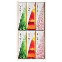 天壇進物3000桐箱包装品(白檀の香り2箱、沈香の香り2箱、花色ローソク2箱)