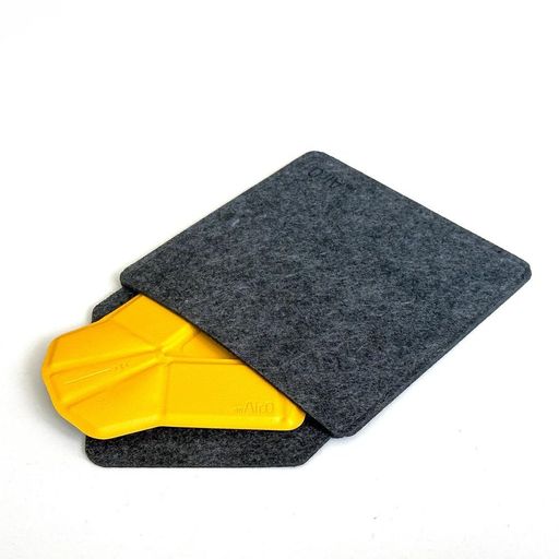 (バッグのみ) myAir.0 OriMouse BagPad ダークグレー スクエア型ファブリックケース OriMouse を最高に保護します