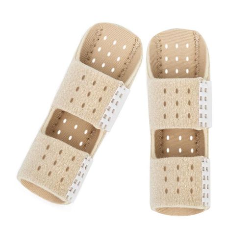 Clcyricher指サポーター2枚セットばね指サポーター突き指有孔タイプ指固定保護関節サポーター金属プレ..