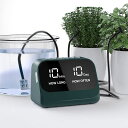 アップグレード自動点滴灌漑キット、鉢植え用自動散水ドリップシステム10鉢対応可能自動水やり散水スマートタイマーセット10mホース付きLEDディスプレイと大容量バ...