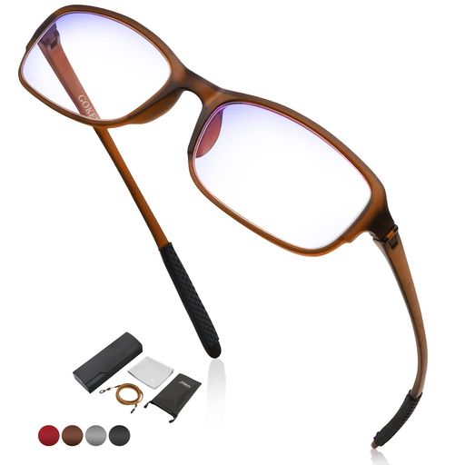 GOKEIメガネ型ルーぺ拡大鏡ルーペ【1.6倍ブルーライトカット】ルーペメガネ拡大眼鏡軽量大きく見える読..