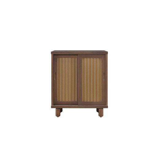 立義フリーボードサイドボードシューズボックス幅89x奥行41x高さ89cmウォールナット436027