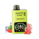 電子タバコ 使い捨て WASPE 25000回吸引可能 VAPE 25MLの大容量 持ち運び 本体 爆煙 650MAHバッテリー LEDディスプレイ ベイプエン...
