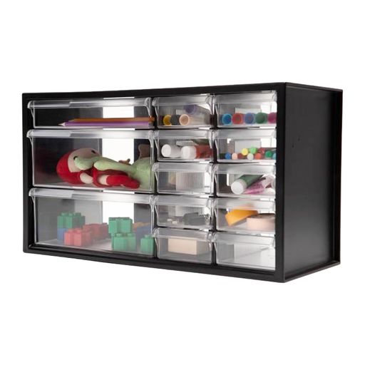 livinbox13引き出しパーツキャビネット小物入れ文房具収納プラモデル電子部品模型工具画材収納ケースレ..