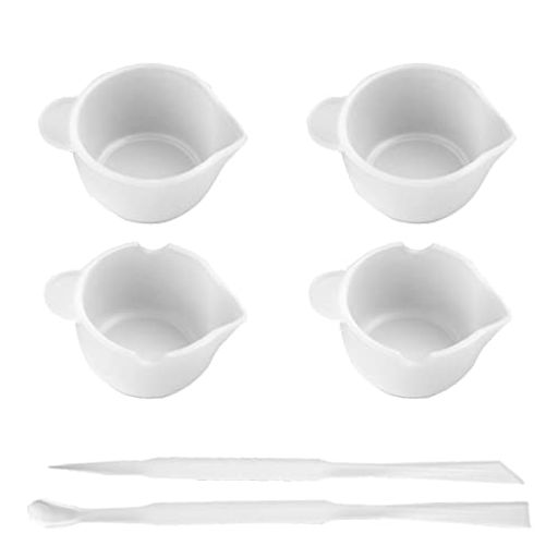 レジン道具6点セットシリコンモールド調色パレット調色スティックシリコン調色パレットUVレジン用ツール半透明柔らかいハンドメイド道具パレット4点パレットスティック2点