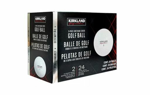 Golf - カークランドシグネチャー(KirklandSignature)カークランドスリーピースウレタンカバーゴルフボールV3.0#1654518パフォーマンスプラス(2ダース24ボール)