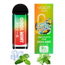 YOOT 電子シーシャ ベイプ 水タバコ カートリッジ 2個入りセット 美味しい爆煙 おしゃれ 11000回吸引 値段 安い コスパ最強 大容量POD型の互換性...