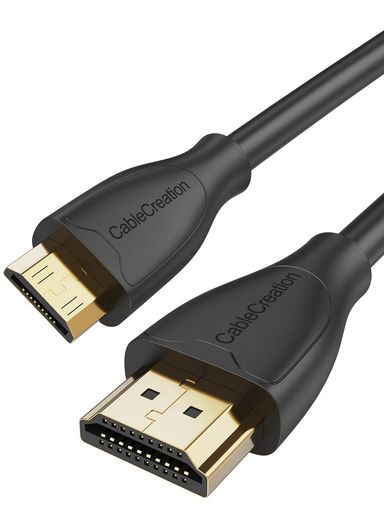 CABLECREATION MINI HDMI TO HDMIѴ֥ 4K 60HZ ULTRA HD 3Dб ®ǡž MI...