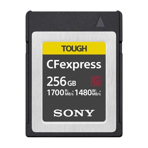 ソニーSONYCFexpressTypeBメモリーカード256GBタフ仕様書き込み速度1480MB/s読み出し速度1700MB/sCEB-G..