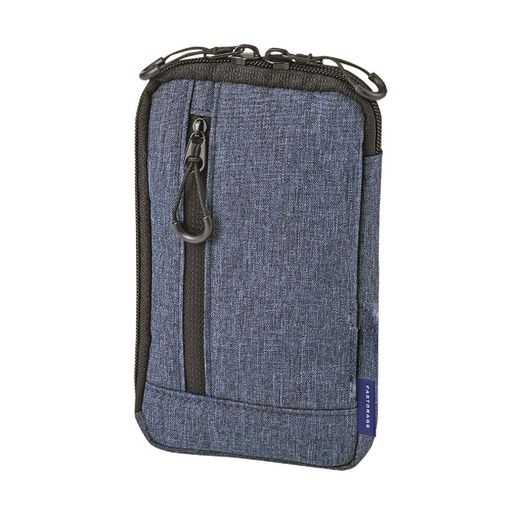 クツワ収納ケースファストレージガジェットポーチネイビーFS101NB