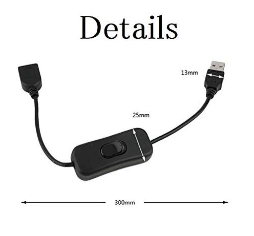Usb （~5 m） - CableFactory【ON/OFFスイッチ付USB延長ケーブル】USBA延長ケーブルMtoFオスメスオン/オフスイッチ機能付USBCa(ON/OFF)