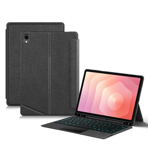 星(塗り潰し)対応機種:GalaxyTabS1111インチ 縦置き対応&amp;背面カバー取り外し可能:GalaxyTab1111インチ用キーボード付きケースは縦置き対応で便利、カバーとキーボードは磁気吸着式で簡単に取り外し可能、それぞれ単独での利用できます。 バックライト付き:バックライト付きGalaxyTab1111インチ対応キーボードケース、夜や暗いところでも不便なく利用可能、綺麗なバックライトでテンションも上がります。 タッチパッド付き:トラックパッド付きGalaxyTab1111インチ用キーボードケース、マウスがないときにとても便利で、タブレットはノートパソコンのように利用できます、 星(塗り潰し)タブレットは付属しません!商品内容はキーボードケースです星(塗り潰し)