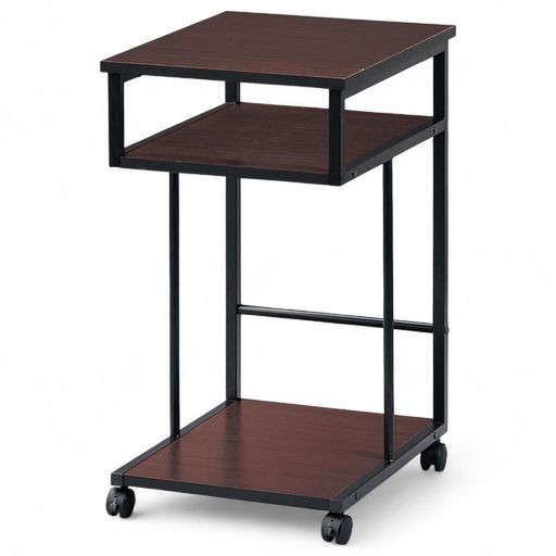 J-kitchensストークサイドワゴンブラウンラック棚