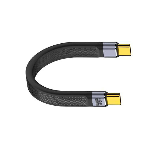 usb c 短い typec 急速充電 Type-C フラット 高速転送 柔軟 延長 高出力充電 柔軟 延長 Type-C USB4.0FPCフレキシブルショートUSB3.1延長ケーブルThunderbolt