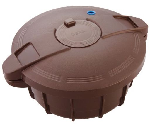Other - マイヤー旧タイプ「電子レンジ圧力鍋2.3L」ブラウン【マイヤー監修:簡単レシピ集付き】MPC-2.3BR
