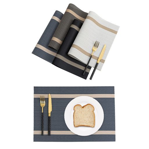 GreenGee�������ޥå�4�祻�åȥޥåȥơ��֥�30x45cm�ͳ�PVC�������ơ��֥�ޥåȿ�������ɱ���Ǯ������OK���������ñ��...