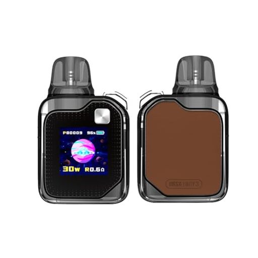 Lost Vape Ursa Baby 3ポッドキットは、Lost Vape Ursa Babyシリーズのキュートでスタイリッシュな外観を継承しています。その透明で耐摩耗性のあるデザインは、洗練されたスタイルと丈夫な耐久性を兼ね備えています。 新しいURSAカートリッジV2は、より長い寿命と、より正確な霧化制御を実現するために改善された技術を採用し、全体的なべイプ体験をよりスムーズで豊かな風味にします。究極のフレーバー体験をお届けします。 1.3インチTFT大画面と3つのアニメーションを搭載して、視覚的な楽しさと機能の視覚化が向上しました。設定やバッテリー残量が一目でわかるようになりました。また、サイドスライドでエアフローを調整し、お好みの煙量を選んで自由に楽しめます。 安定性と素早い応答性を実現したQuest 2.0 チップを搭載して、瞬時にスムーズな煙を実現!最大30Wの出力で、より速い加熱と爆発的な味わいを可能にしました。より濃厚な、より満足のいく味を最大限に再現します。MTLとRDLの両方のベイピングに最適です。