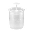 洗顔泡立て器泡立て器洗顔1個セット150ml洗顔あわだて器ポータブルマイクロバブルフォーマーシャワー・風呂・顔・シャンプー洗顔用ホワイト