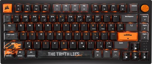 CORSAIRコルセアK65PLUS-CallofDuty:BlackOps6スペシャルエディションワイヤレスゲーミングキーボード75%キーボード81キー自社独自リニアスイッチCORSAIRRed採用PBTキーキャップ(2.0)