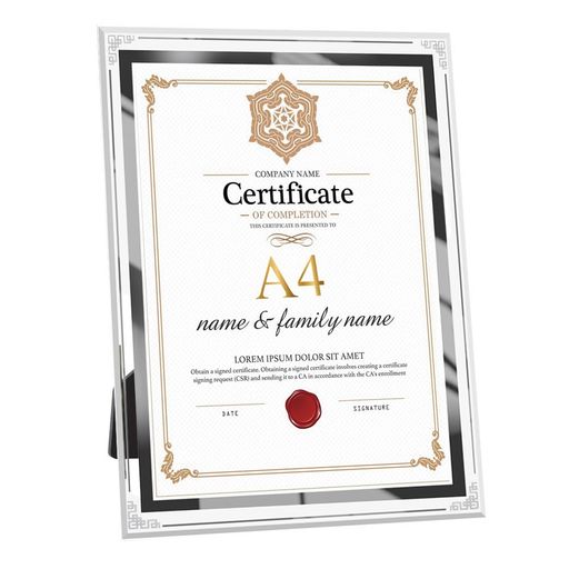 フォトフレーム賞状額縁ガラスa4写真立て卓上用インテリアフレームa4サイズ(210mmx297mm)上品引越し祝い結婚祝い出産祝いプレゼント