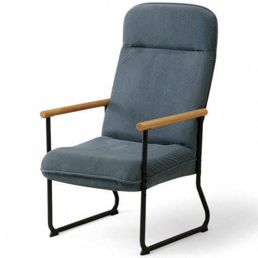 商品サイズ:W575xD620~1010xH1025~880(SH375)/H1055~910(SH405)mm/H1085~940(SH435)mm肘までの高さ:H565mm 張地:布(ポリエステル100%)フレーム:スチール(φ22.2...