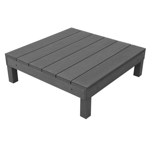 アイガーデンウッドデッキアイウッドデッキi10368-1dbk人工木製ブラック90cmx90cmx28cm組み立て式1台