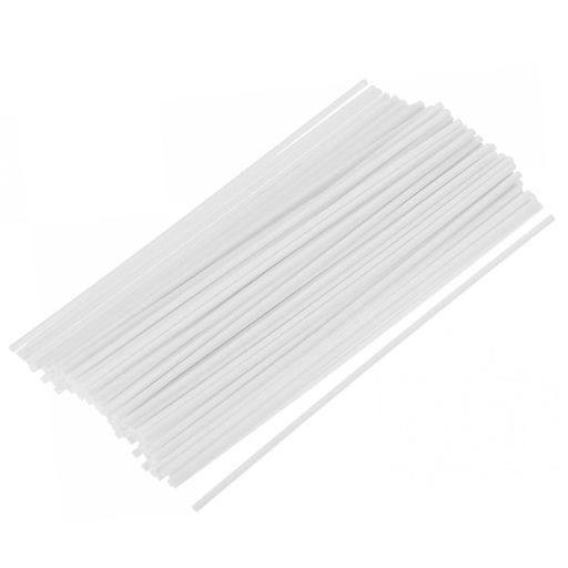 50本入 リードディフューザー用 スティック 長さ23CM 直径3MM ディフューザースティック 人工繊維素材 長持ち 香りリードスティック 詰め替え 交換用 スティック ホワイト