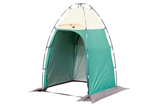 サイズ:130x130x200cm 素材:本体:ポリエステル75dPUシルバーピグメントコート(耐水圧1500mm9(本体のみ)泥除け:ポリエステル210d(耐水圧800mm)ポール:グラスファイバー 重量:約3.4kg カラー:ダークグリーンxアイボリー 収納:58x18x18cm