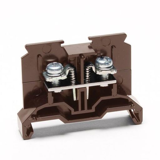 東洋技研PTU-AGシリーズレール取付型端子台M3/1.25mm215APTU-10AG