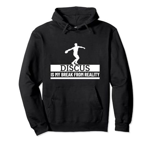 Discus Is My Break From Reality 面白い円盤投げ パーカー