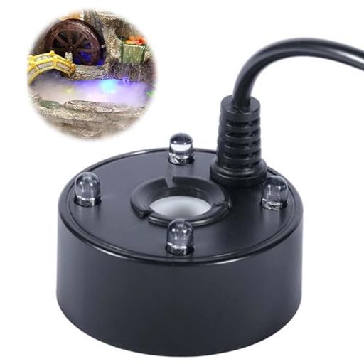 PAVIKEミストメーカーミスト発生器超音波霧発生装置LEDミストメーカー池水槽製品、小型ポータブル ...