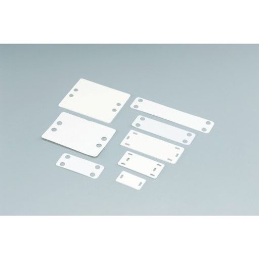 TRUSCO(トラスコ)マーカープレート縦19.1mmx横45.3mm(100枚入)TMT-4419x10【ケース販売】